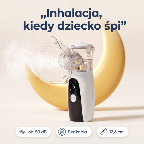 NEBI – inhalacja, kiedy dziecko śpi